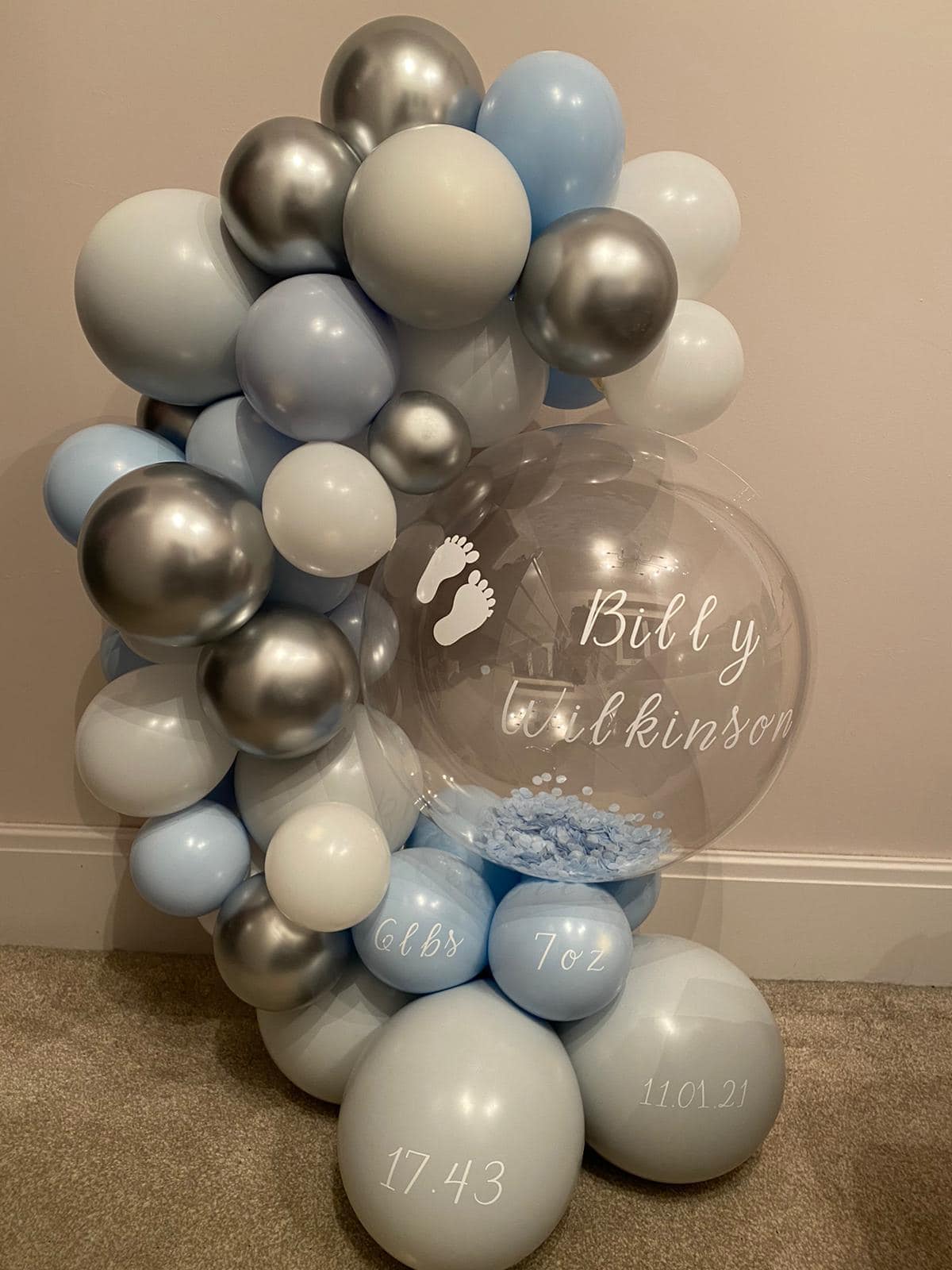 Welcome To The World Balloon Stack