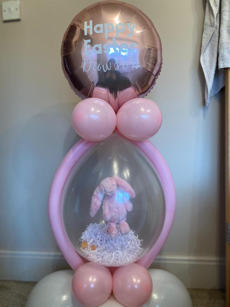 Easter Egg Balloon Stack