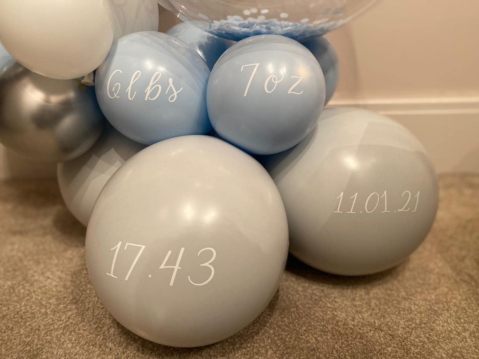 Welcome To The World Balloon Stack