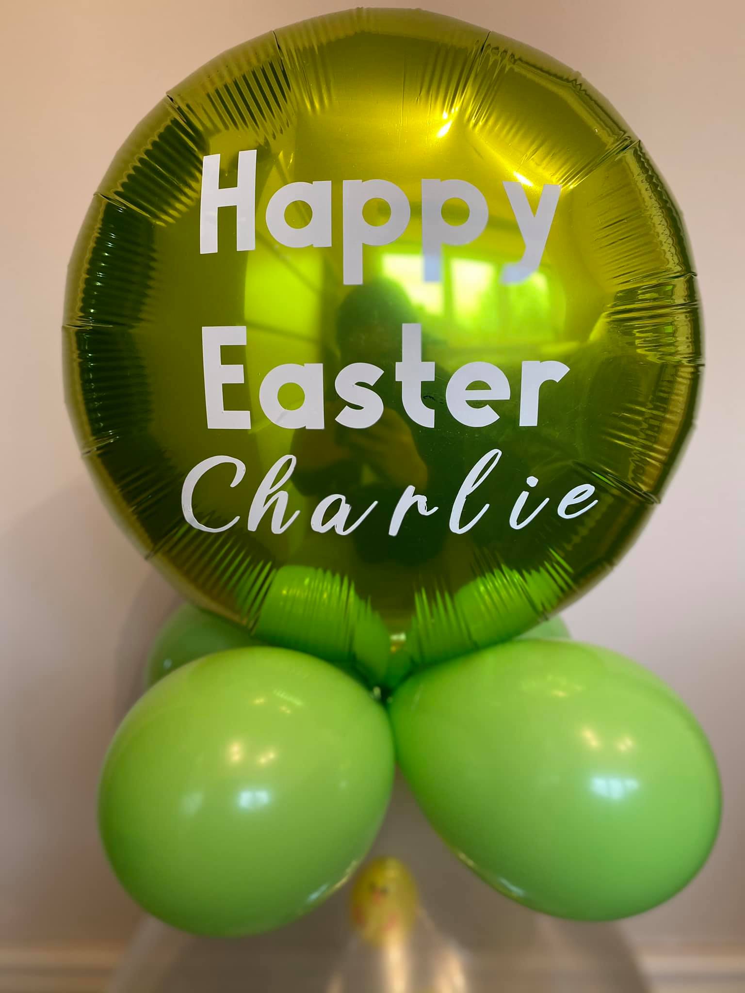 Easter Egg Balloon Stack