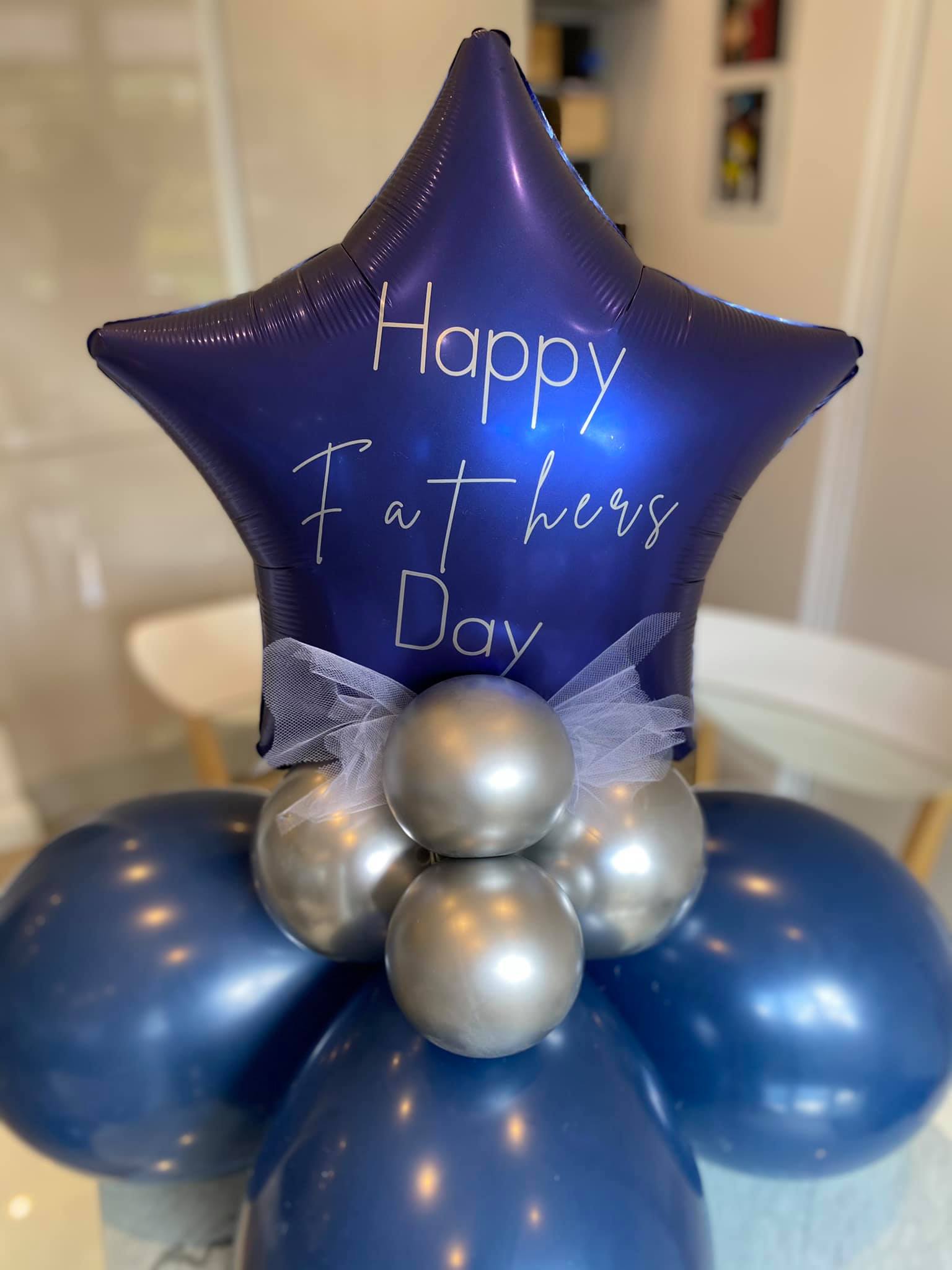 Father's Day Balloon Stack