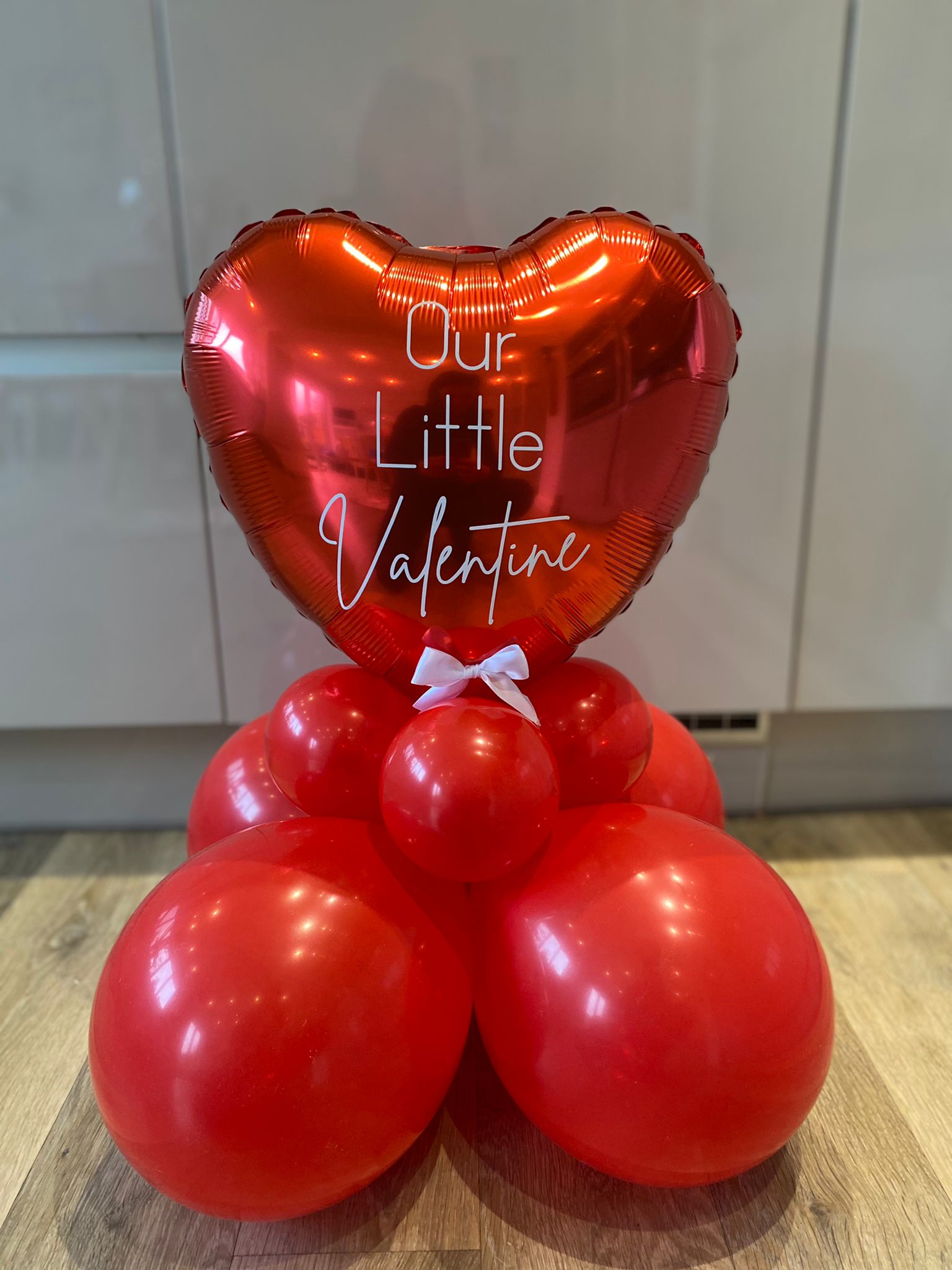 Little Valentine Balloon Stack